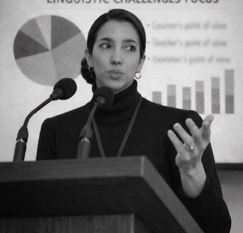 Selma El Yagoubi teaching